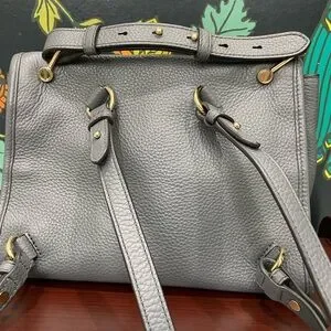 Bally | Bags | Bally Bianne Gray Convertible Leather  display picture 1
